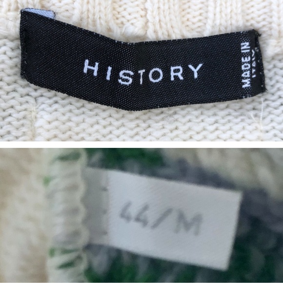 Vtg Gilmar Iceberg History Bugs Bunny Warner Bros 100% Virgin Wool Sweater Italy - Picture 13 of 16